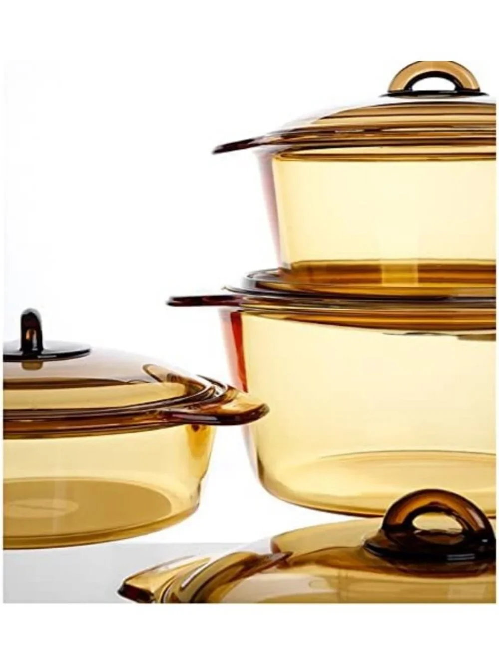 Blooming Glass Casserole Dish 1.5L - Elegant Kitchen Cookware for Baking